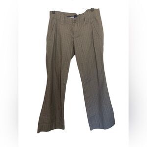 Y2K American Eagle Outfitters 8 Casual Plaid Flare Corpcore Trouser Preppy Pants